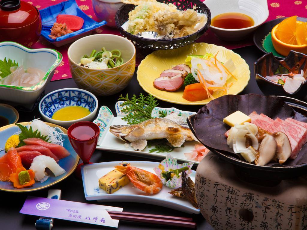 下吕市 Okudaya Happoen酒店 外观 照片